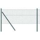 Kædetrådsgitter Grundfiks 25 x 0,4 m PVC-belagt stål Grøn Mesh