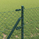 Kædetrådsgitter Grundfiks 25 x 0,6 m PVC-belagt stål Grøn Mesh