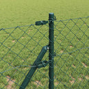 Kædetrådsgitter Grundfiks 0,8 x 25 m PVC-belagt stål Grøn Mesh