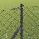 Kædetrådsgitter Grundfiks 10 x 1 m PVC-belagt stål Grå Mesh
