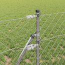 Kædetrådsgitter Grundfiks 25 x 0,6 m Galvaniseret stål Sølv
