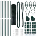 Eurohegn Ground Fix 10 x 1,4 m PVC-belagt stål Grøn Mesh