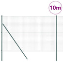 Eurohegn Ground Fix 10 x 1,5 m PVC-belagt stål Grøn Mesh