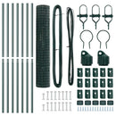 Eurohegn Ground Fix 10 x 1,5 m PVC-belagt stål Grøn Mesh