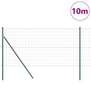 Eurohegn Ground Fix 10 x 1,2 m PVC-belagt stål Grøn Mesh