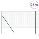 Eurohegn Ground Fix 25 x 1 m PVC-belagt stål Grøn Mesh