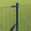 Eurohegn Ground Fix 10 x 1,5 m PVC-belagt stål Grøn Mesh