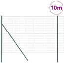 Eurohegn Ground Fix 10 x 1,6 m PVC-belagt stål Grøn Mesh