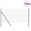 Eurohegn Ground Fix 10 x 1,2 m PVC-belagt stål Grå Mesh