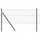 Eurohegn Ground Fix 10 x 0,6 m PVC-belagt stål Grå Mesh