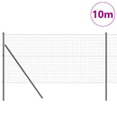 Eurohegn Ground Fix 10 x 1,2 m PVC-belagt stål Grå Mesh