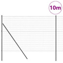 Eurohegn Ground Fix 10 x 1,5 m PVC-belagt stål Grå Mesh