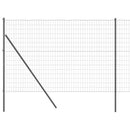 Eurohegn Ground Fix 10 x 1,6 m PVC-belagt stål Grå Mesh