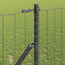 Eurohegn Ground Fix 10 x 1,4 m PVC-belagt stål Grå Mesh