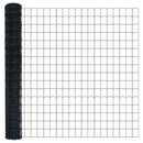Eurohegn Ground Fix 10 x 1,6 m PVC-belagt stål Grå Mesh