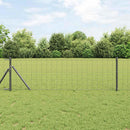 Eurohegn Ground Fix 10 x 0,6 m PVC-belagt stål Grå Mesh