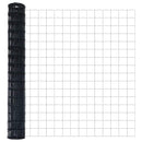Eurohegn Ground Fix 10 x 1,5 m PVC-belagt stål Grå Mesh