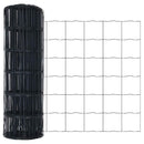Eurohegn Ground Fix 25 x 0,6 m PVC-belagt stål Grå Mesh