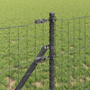 Eurohegn Ground Fix 50 x 0,4 m PVC-belagt stål Grå Mesh