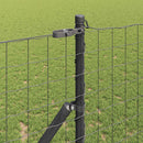 Eurohegn Ground Fix 10 x 1,4 m PVC-belagt stål Grå Mesh