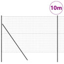Eurohegn Ground Fix 10 x 1,6 m PVC-belagt stål Grå Mesh