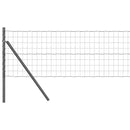Eurohegn Ground Fix 50 x 0,4 m PVC-belagt stål Grå Mesh