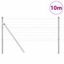 Eurohegn Ground Fix 10 x 0,4 m Galvaniseret stål Sølv Mesh