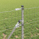 Udendørs Euro Zaun Ground Fix 10 x 0,4 m Galvaniseret stål Sølv