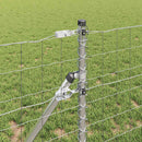 Udendørs Euro Zaun Ground Fix 10 x 0,6 m Galvaniseret stål Sølv