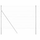 Udendørs Euro Zaun Ground Fix 10 x 1,5 m Galvaniseret stål Sølv
