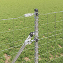 Udendørs Euro Zaun Ground Fix 10 x 0,8 m Galvaniseret stål Sølv