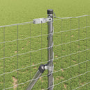 Udendørs Euro Zaun Ground Fix 10 x 1,4 m Galvaniseret stål Sølv