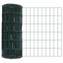 Euro Hegn med Spidser 10 x 0,8 m PVC-belagt stål Grøn Mesh