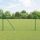 Euro Hegn med Spidser 10 x 1,5 m PVC-belagt stål Grøn Mesh