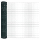 Euro Hegn med Spidser 10 x 1,6 m PVC-belagt stål Grøn Mesh