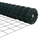 Euro Hegn med Spidser 10 x 0,4 m PVC-belagt stål Grøn Mesh