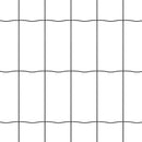 Euro Hegn med Spidser 10 x 1,6 m PVC-belagt stål Grå Mesh