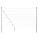 Euro Hegn med Spidser 10 x 1,6 m Galvaniseret stål Sølv Mesh