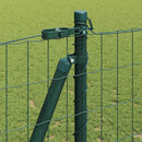 Eurohegn med betonbund 10 x 1,2 m PVC-belagt stål Grøn Mesh