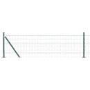 Eurohegn med betonbund 25 x 0,6 m PVC-belagt stål Grøn Mesh