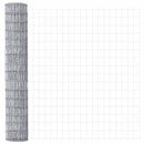 Eurohegn med betonbund 10 x 1,6 m Galvaniseret stål Sølv Mesh
