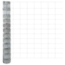 Grundfikseret svejset trådgærde 25 x 1,2 m Galvaniseret stål