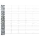 Grundfikseret svejset trådgærde 25 x 1,2 m Galvaniseret stål