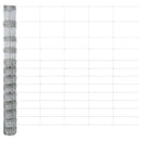 Grundfikseret svejset trådgærde 25 x 1,5 m Galvaniseret stål