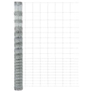 Grundfikseret svejset trådgærde 25 x 1,6 m Galvaniseret stål
