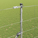 Grundfikseret svejset trådgærde 25 x 1,6 m Galvaniseret stål