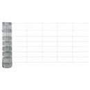 Grundfikseret svejset trådgærde 50 x 0,8 m Galvaniseret stål
