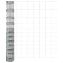 Grundfikseret svejset trådgærde 50 x 1,4 m Galvaniseret stål