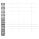 Grundfikseret svejset trådgærde 50 x 1,4 m Galvaniseret stål