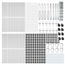 Grundfikseret svejset trådgærde 100 x 1 m Galvaniseret stål